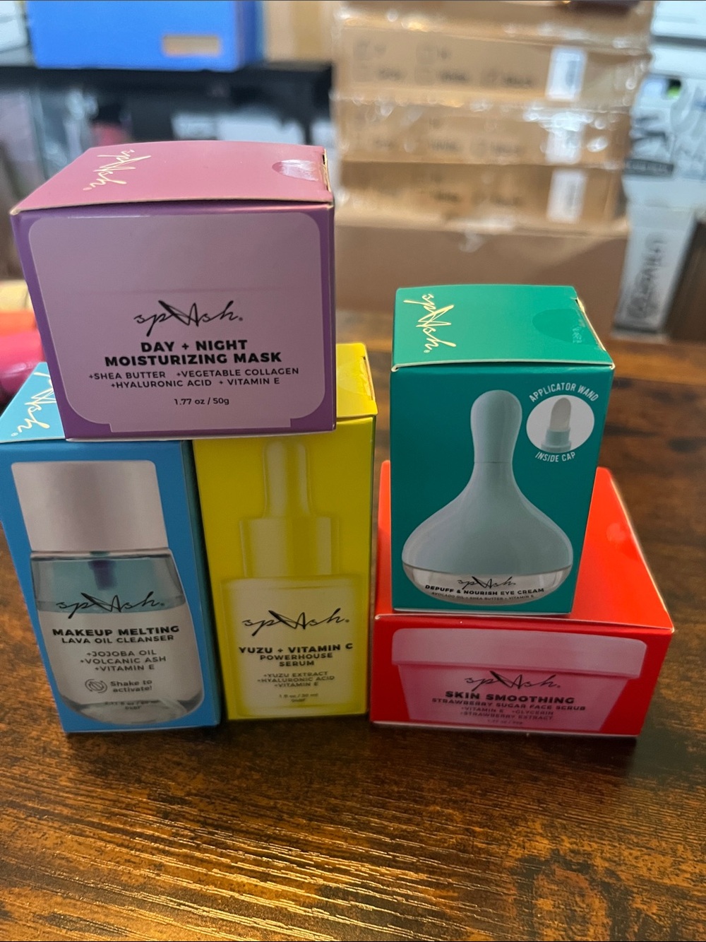 Day + Night Moisturizing Mask — Pink Hydration Cream - Set